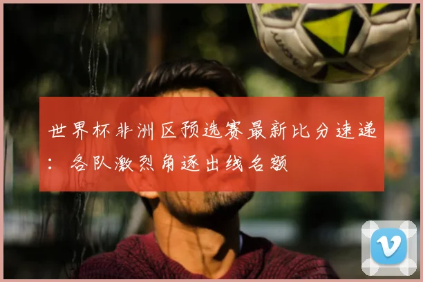 世界杯非洲区预选赛最新比分速递：各队激烈角逐出线名额